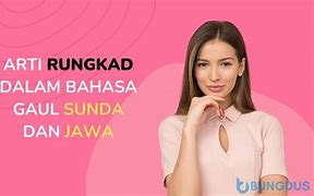 Rungkad Dalam Bahasa Jawa